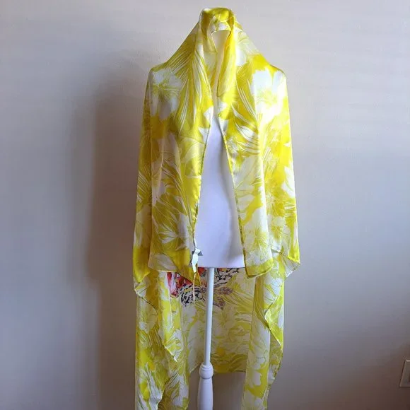 NEW Lise Charmel Floral Yellow Pareo 54